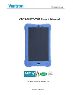 Vantron VT-TABLET-5081 User Manual preview