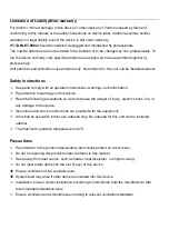 Preview for 4 page of Vantron VT-TABLET-5082 User Manual