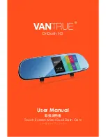 Vantrue OnDash N3 User Manual предпросмотр