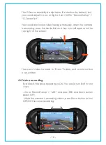 Preview for 14 page of Vantrue OnDash X3 User Manual