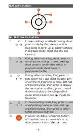 Preview for 6 page of Vantrue Sonnet 1 PRO User Manual