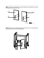 Preview for 8 page of Vanward GD4819S Assembly, Use And Care Manual