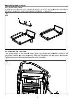 Предварительный просмотр 12 страницы Vanward GD4838S-G Assembly, Use And Care Manual