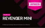 vapanion REVENGER MINI User Manual preview