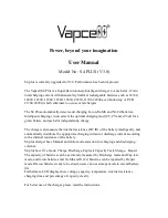 Vapcell S4 PLUS User Manual preview