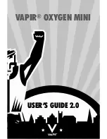 Preview for 1 page of Vapir Oxygen Mini User Manual