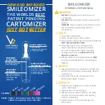 Preview for 2 page of VAPOR4LIFE SMILEOMIZER User Manual