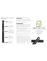 VAPOR4LIFE VAPOR ZEUS 510 User Manual preview