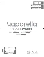 Vaporella FOREVER 625 PRO Instruction Manual preview