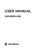 Preview for 1 page of Vaporesso COSS User Manual