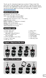 Preview for 3 page of Vaporesso FORZ TX80 User Manual