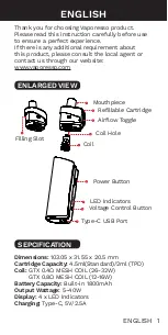 Preview for 3 page of Vaporesso GEN AIR 40 User Manual