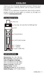 Preview for 3 page of Vaporesso GEN PT60 User Manual