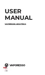 Предварительный просмотр 1 страницы Vaporesso GEN PT80 S User Manual