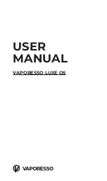 Vaporesso LUXE QS User Manual preview