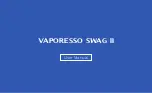 Vaporesso Swag II User Manual preview
