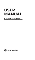 Vaporesso XROS 3 User Manual preview