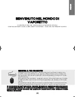 Preview for 3 page of Vaporetto FIRST Instruction Manual