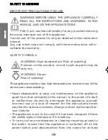 Preview for 18 page of Vaporetto FIRST Instruction Manual