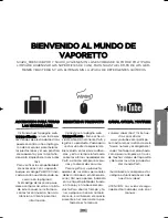 Предварительный просмотр 39 страницы Vaporetto SV420_FRESCOVAPOR Instruction Manual