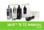 Preview for 2 page of Vaporfi VAIO 75 TC Manual