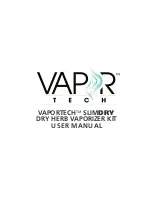 VaporTech SlimDry User Manual preview