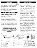 Preview for 2 page of Vaportek RESTORATOR Use And Operating Instructions