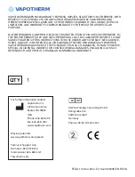 Preview for 28 page of Vapotherm FELIX-1 Instructions For Use Manual