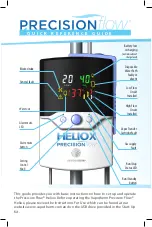 Vapotherm Heliox Precision Flow Quick Reference Manual preview