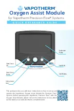 Vapotherm Oxygen Assist Module Quick Reference Manual preview