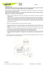 Preview for 9 page of Varan Motors 5300-0011 User Manual