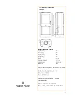 Preview for 5 page of VARDE OVNE Uniq Installation And User Manual