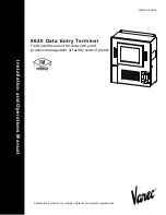 Varec Data Entry Terminal 8620 Installation and... Installation And Operation Manual preview