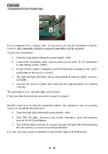 Preview for 6 page of VAREL RXFM6 Manual