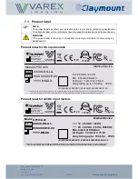 Preview for 19 page of Varex Imaging Optica 20 Series User Manual