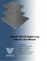 Varex Imaging XRpad2 HWC-M Series User Manual preview