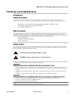 Preview for 3 page of Vari Lite VL 1100 LED Luminaire Quick Start Manual