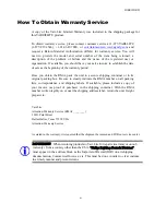Preview for 3 page of Vari Lite VL10 BeamWash User Manual