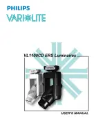 Preview for 1 page of Vari Lite VL1100CD User Manual