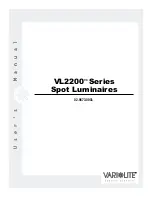 Vari Lite VL2202 User Manual preview