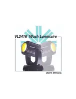 Preview for 1 page of Vari Lite VL2416 User Manual