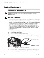 Предварительный просмотр 32 страницы Vari Lite VL4000 BeamWash Luminaire Service Manual