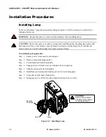 Предварительный просмотр 30 страницы Vari Lite VL500 Wash Luminaires User Manual
