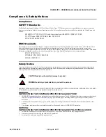 Preview for 3 page of Vari Lite VL6000 Beam Luminaire Quick Start Manual