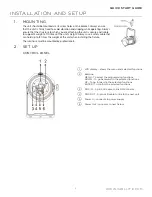 Preview for 3 page of Vari Lite VL800 EVENTPAR WW Quick Start Manual