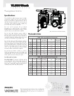 Preview for 10 page of Vari Lite VLX3 Wash Manual