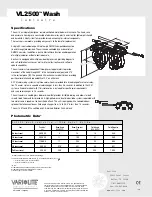 Предварительный просмотр 20 страницы Vari Lite VLX3 Wash Manual