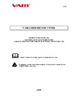 Vari 432HB Instructions For Use Manual preview