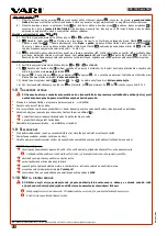 Предварительный просмотр 20 страницы Vari Adela PRO BDR-720 Translation Of The Original Instructions