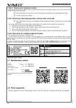 Предварительный просмотр 34 страницы Vari CB-80 Translation Of The Original Instructions